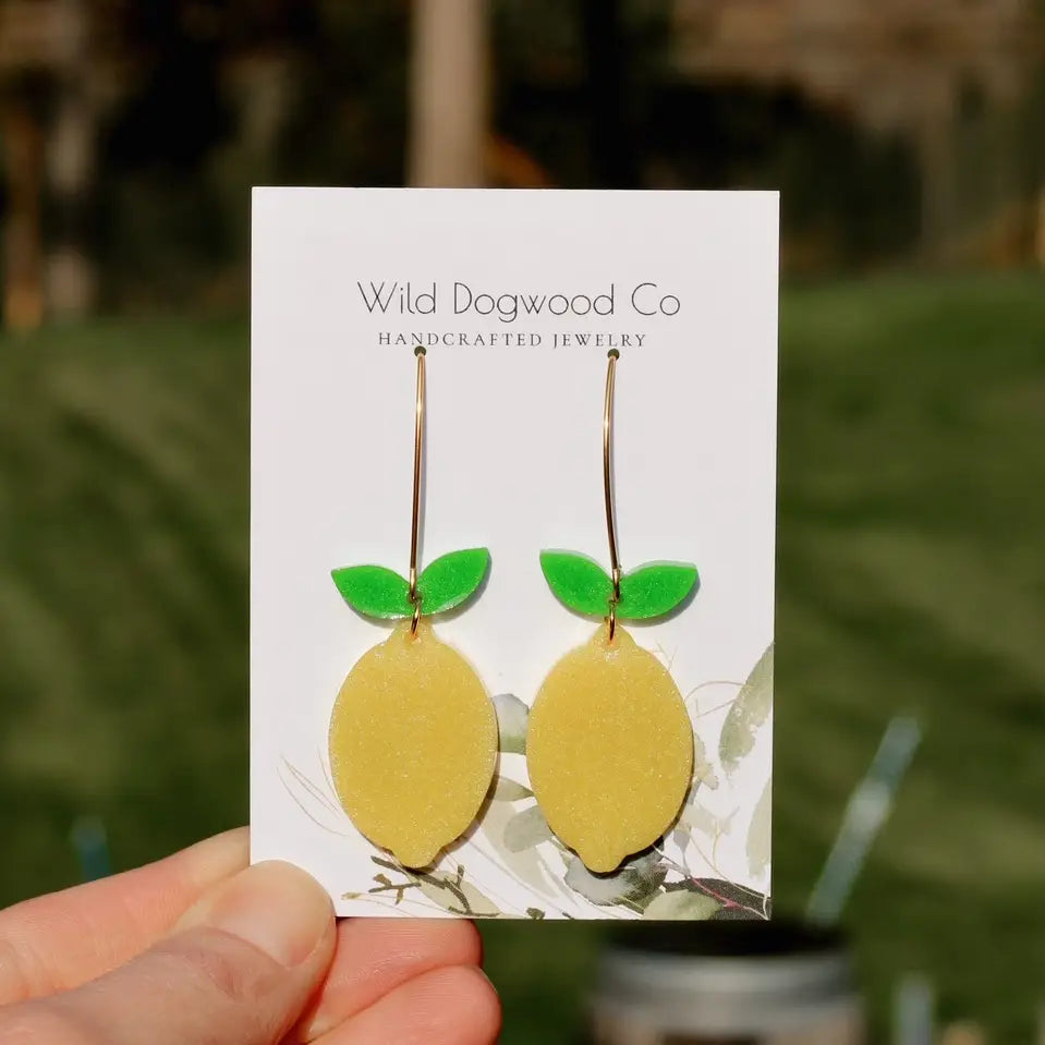 Lemon Earrings