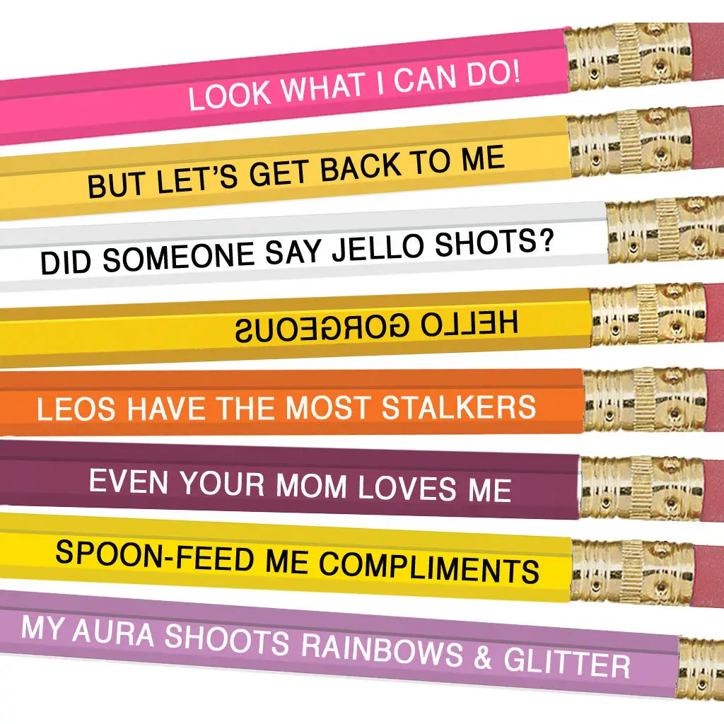 Leo Astrology Pencils