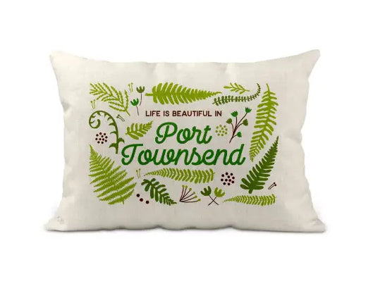 Port Townsend Fern Lumbar Pillow