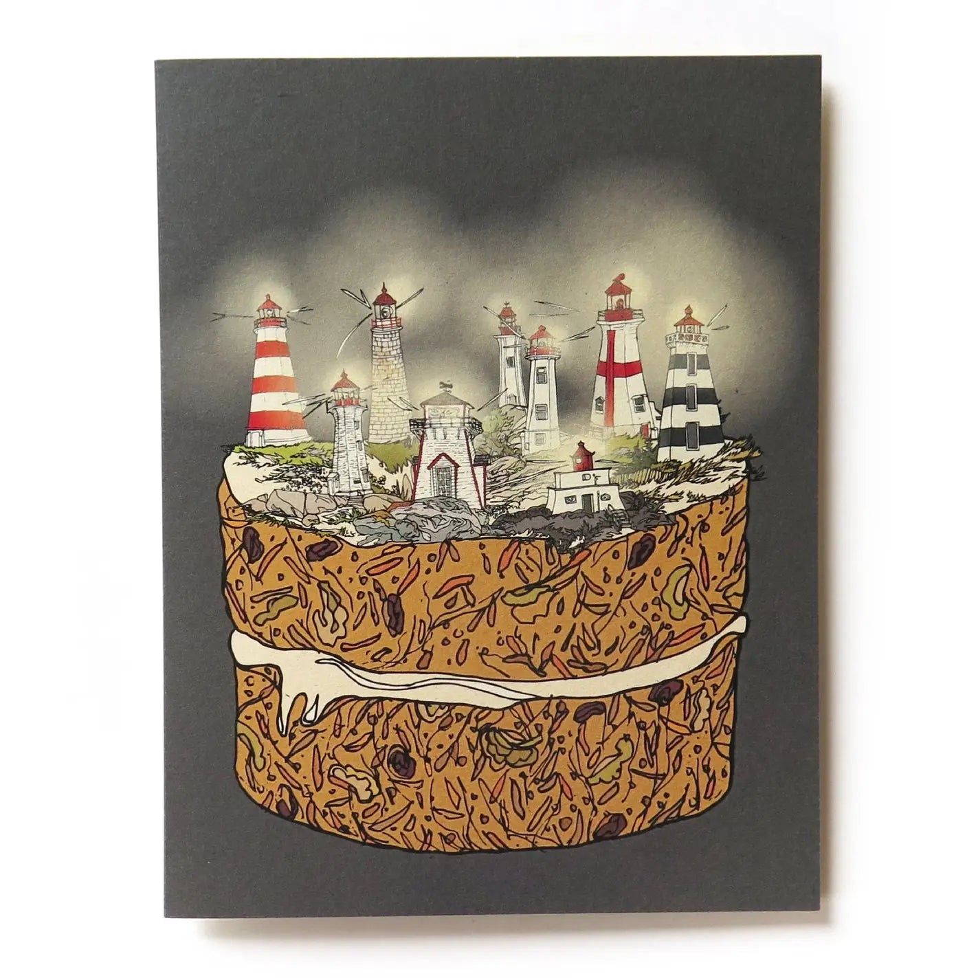 Lighthouse Cake Card