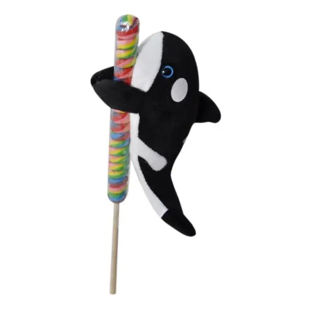 Lollyplush Orca Whale with Lollipop