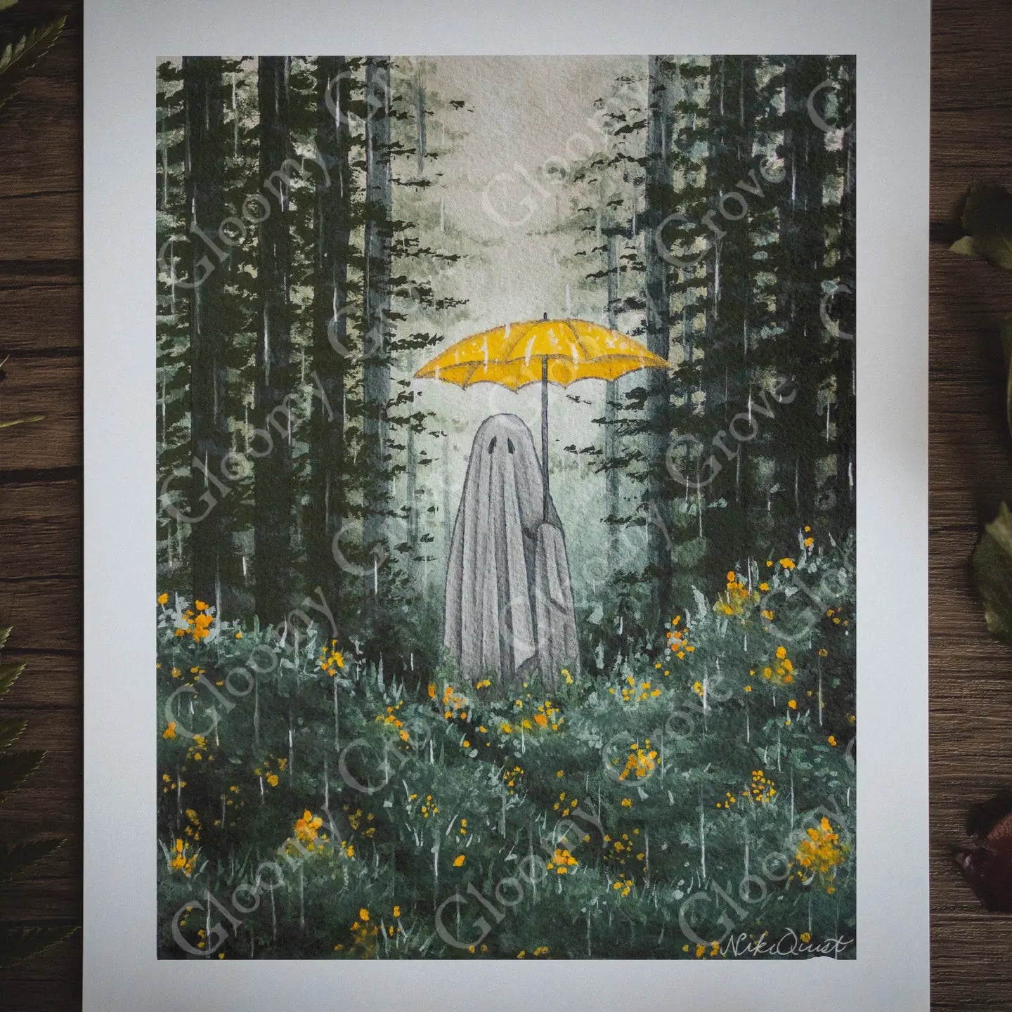 Gloomy Grove Fine Art Prints: 5 x 7