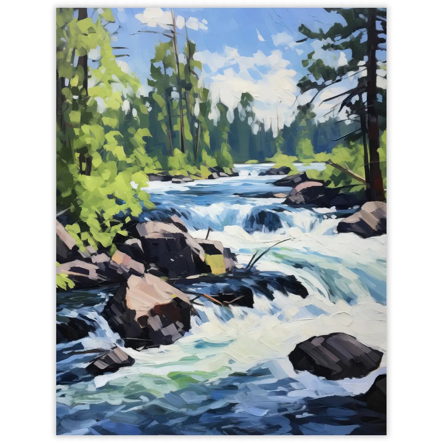 Middle Fork Notecard