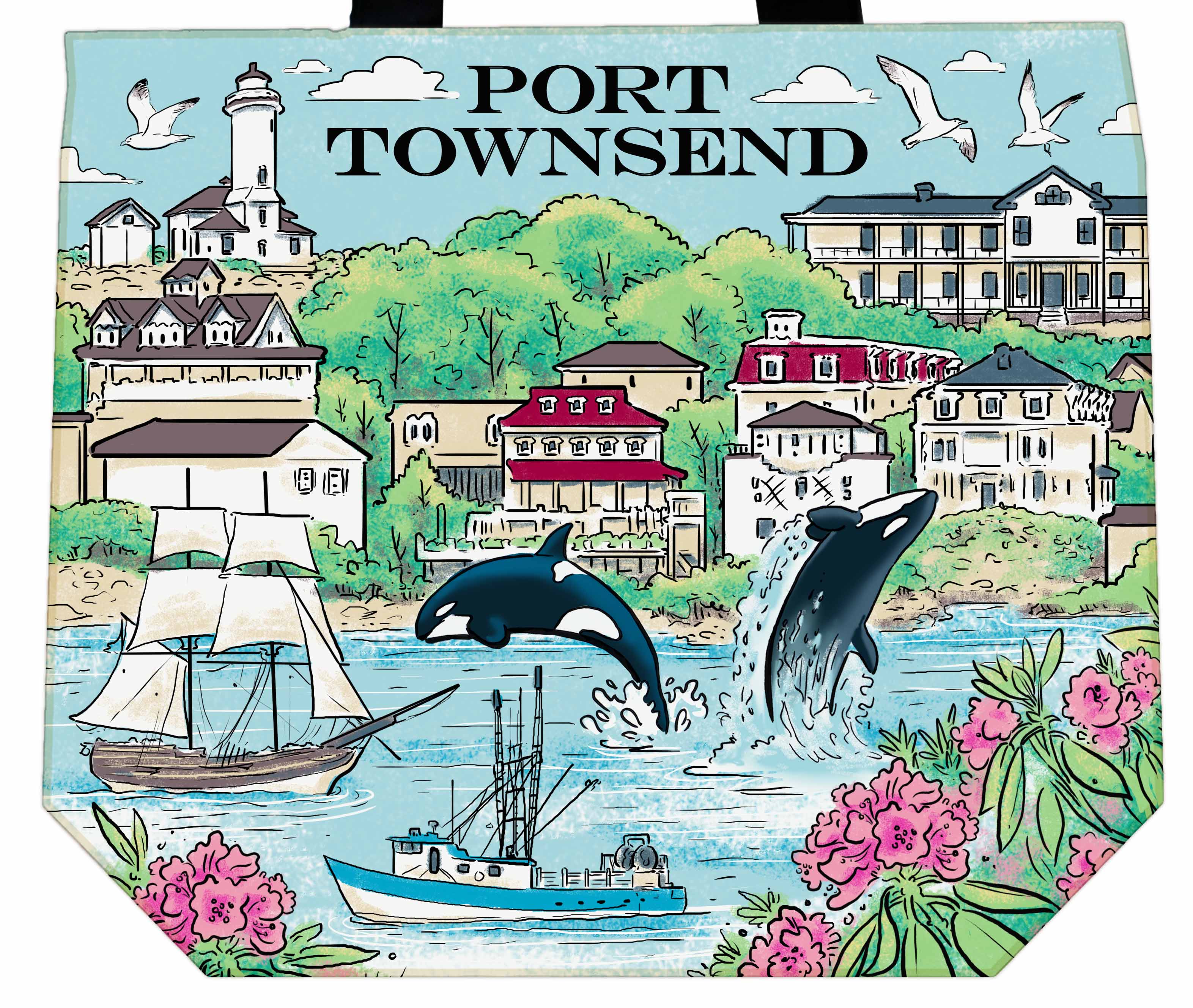 Port Townsend Icon Tote
