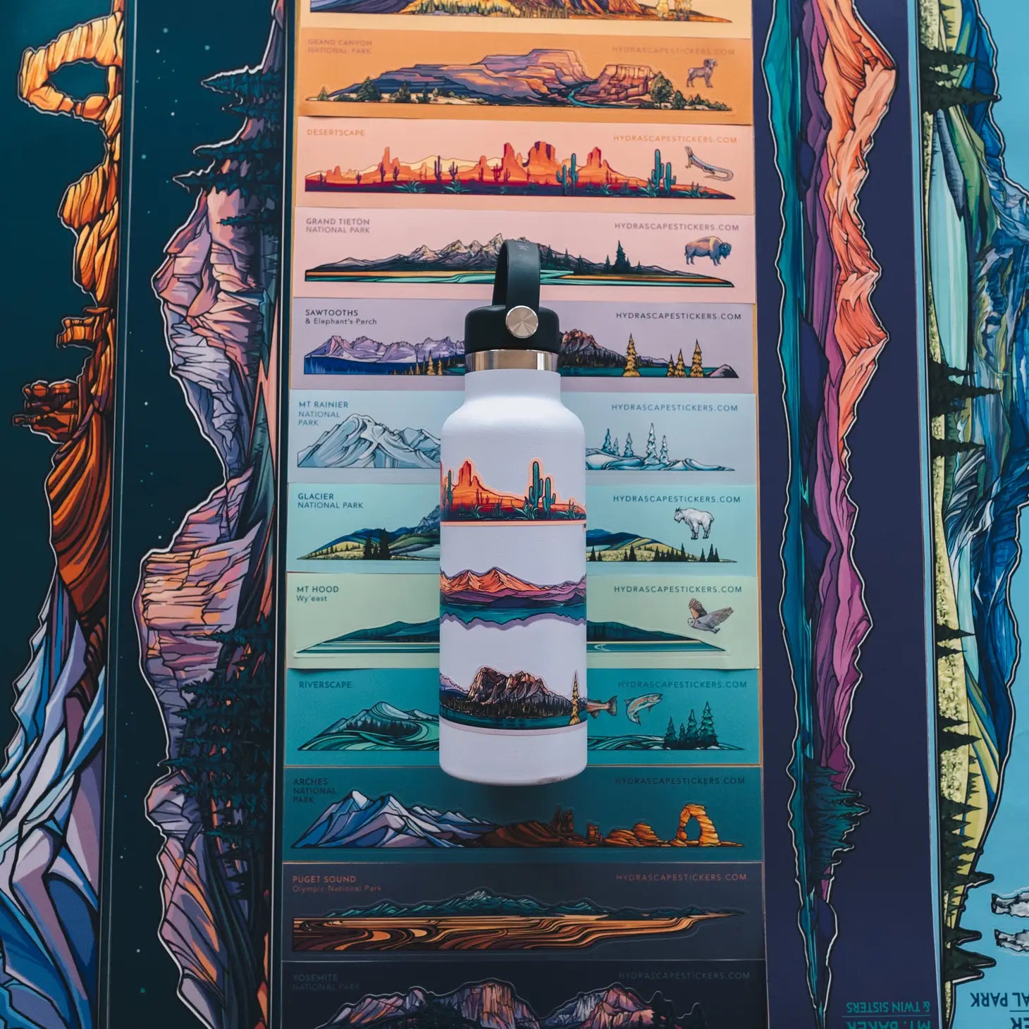 Mt. Hood Miniscape Sticker