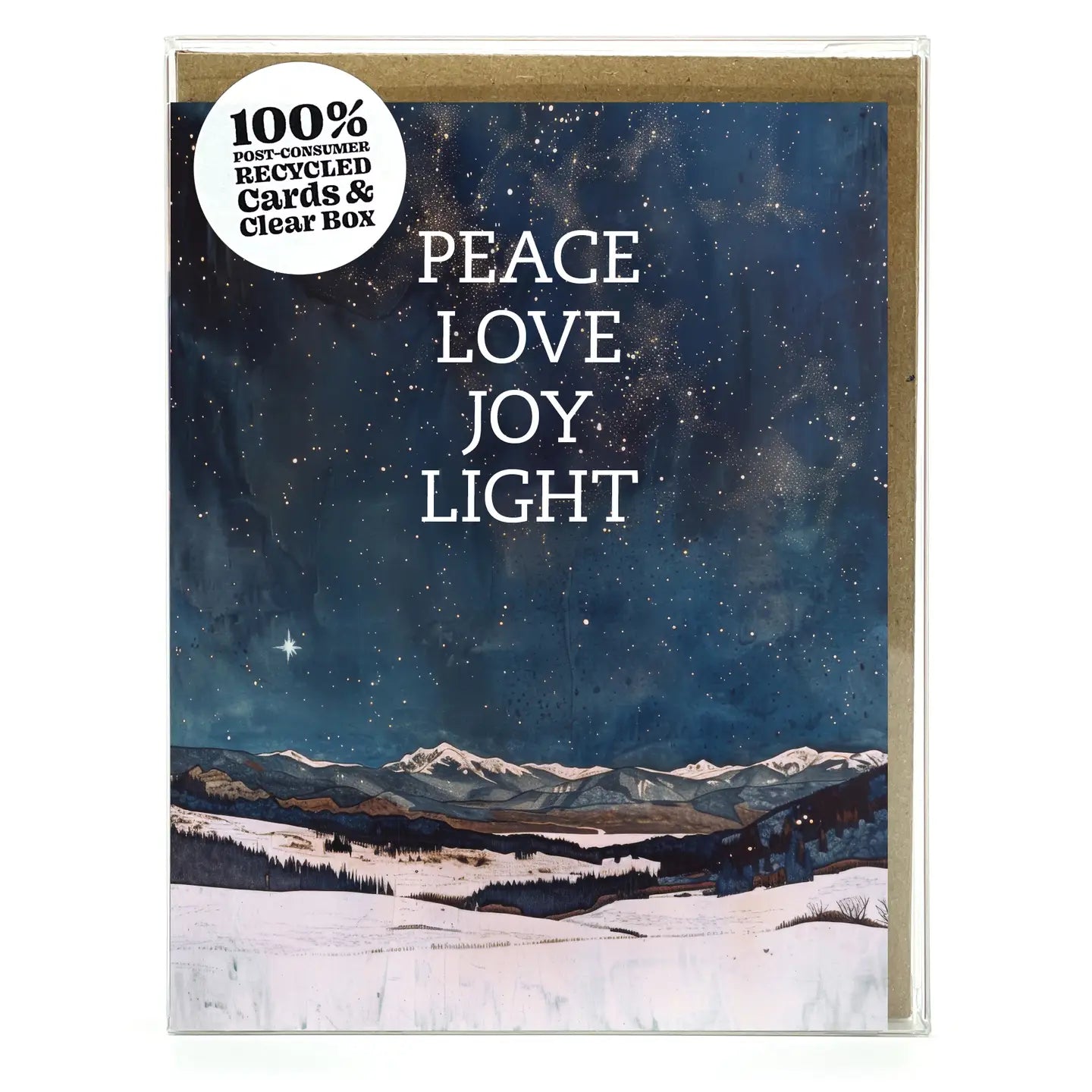 Mountain Starlight Holiday Box Set Notecards