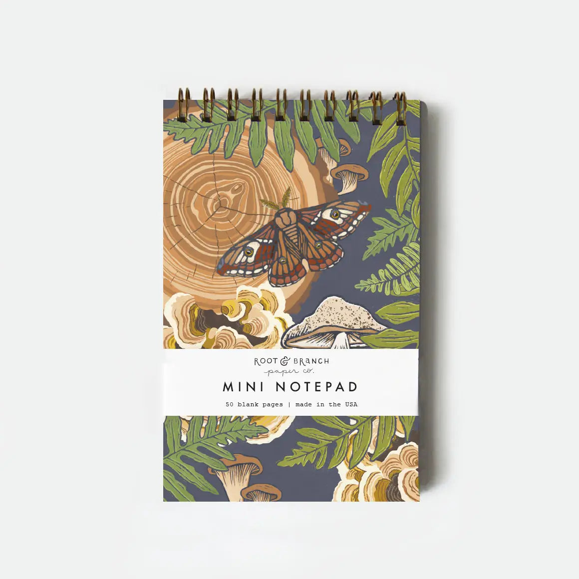 Mushroom Grove Mini Spiral Notepad