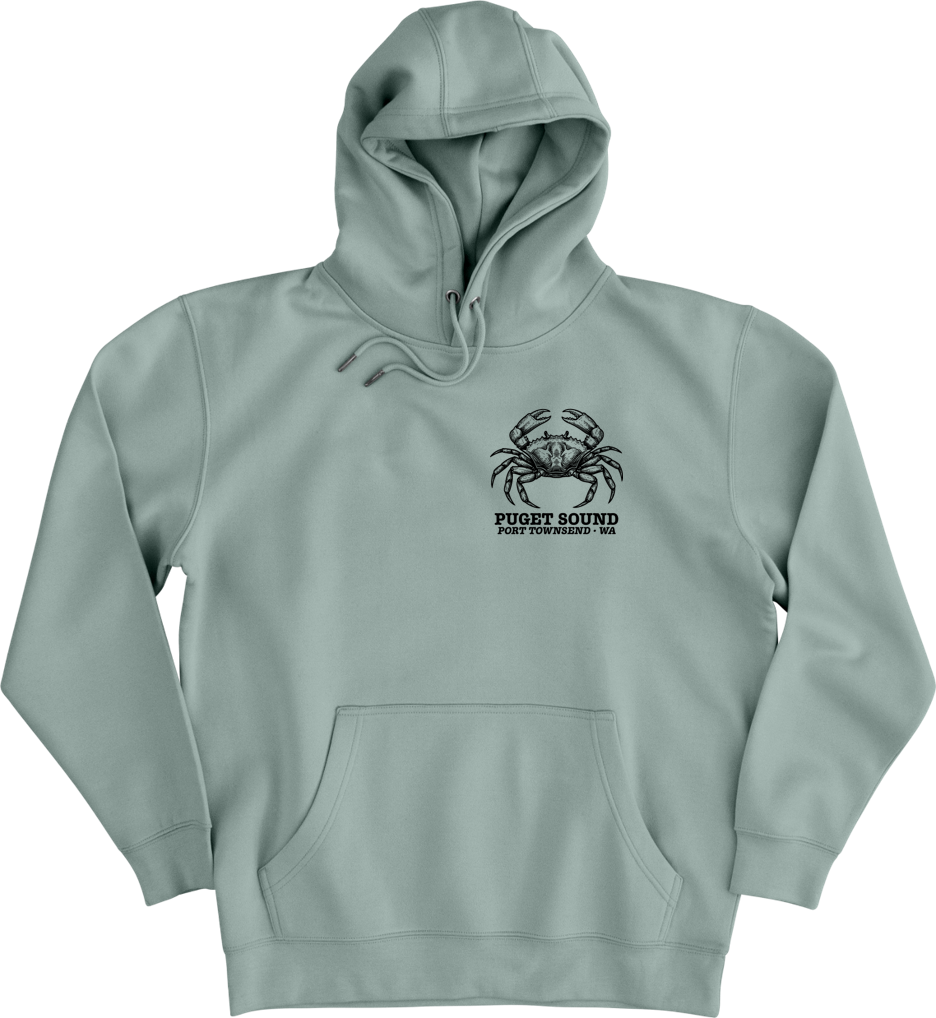 Port Townsend - Puget Sound Marine Guide Hoodie | Basil