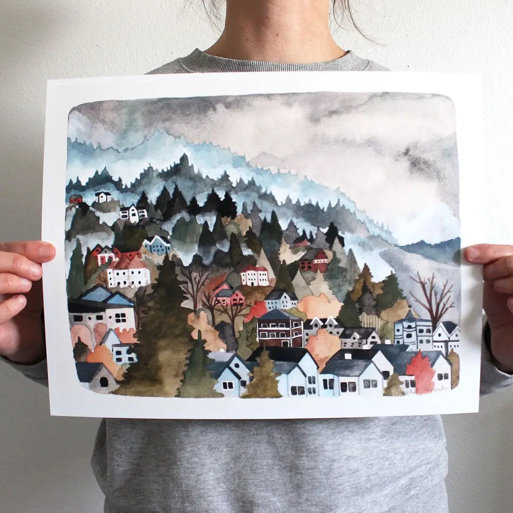 NW Hills Print