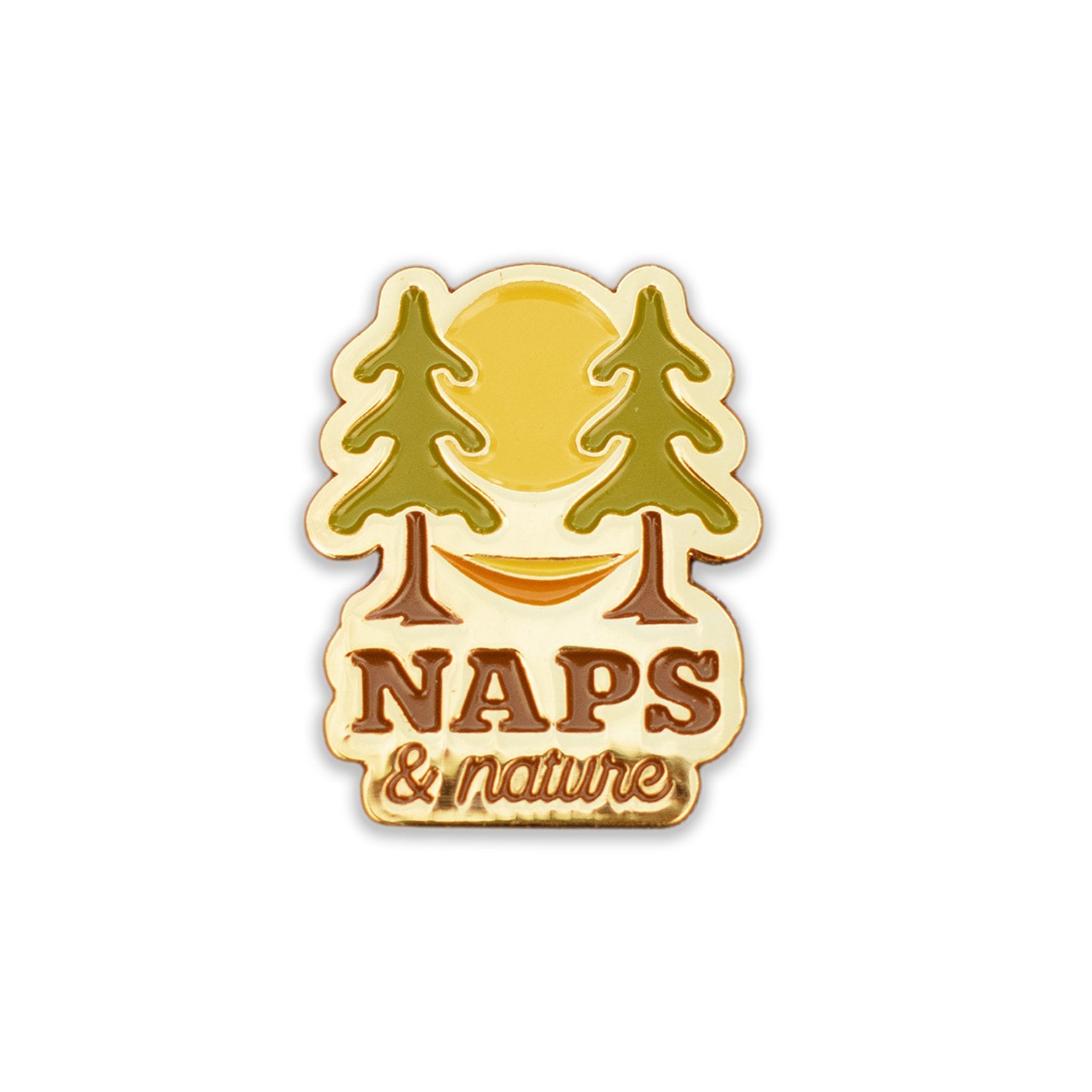 Naps and Nature Enamel Pin