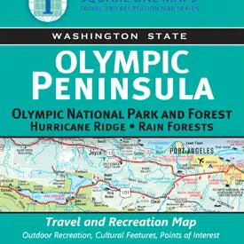 Olympic Peninsula Recreation Map
