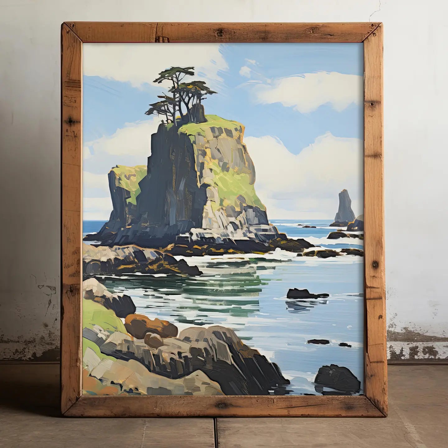 Olympic Coasty Art Print