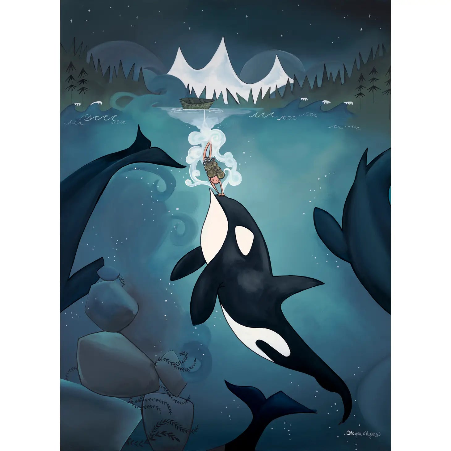 Design 52: Orca Diving Girl