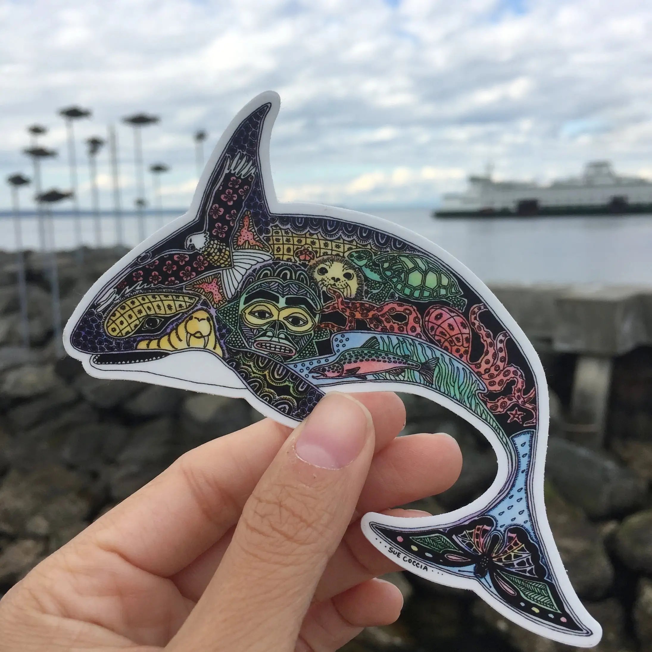 Orca Sticker