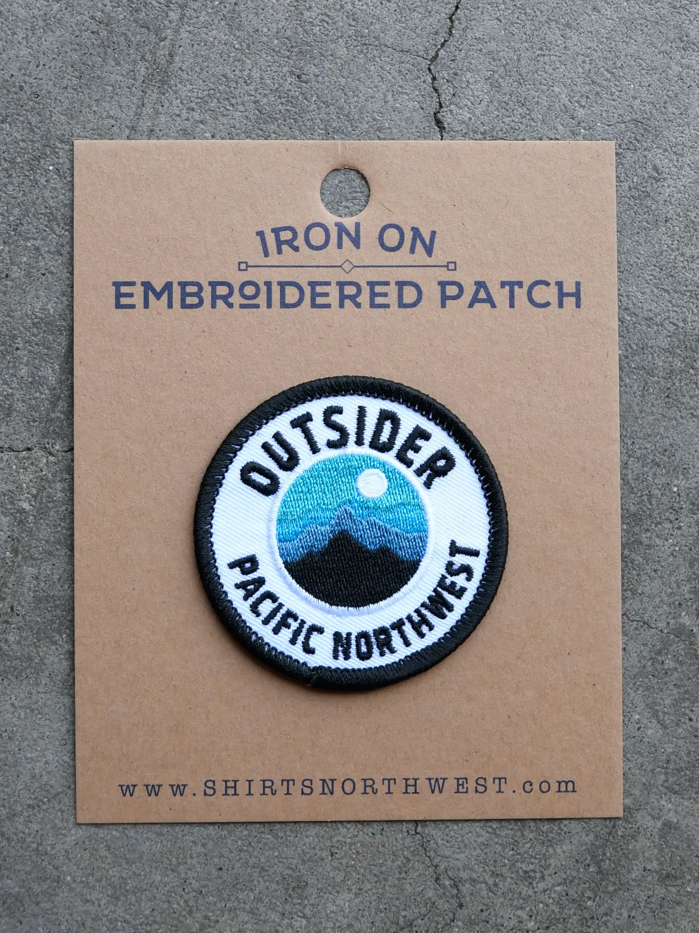 Outsider Iron On Patch