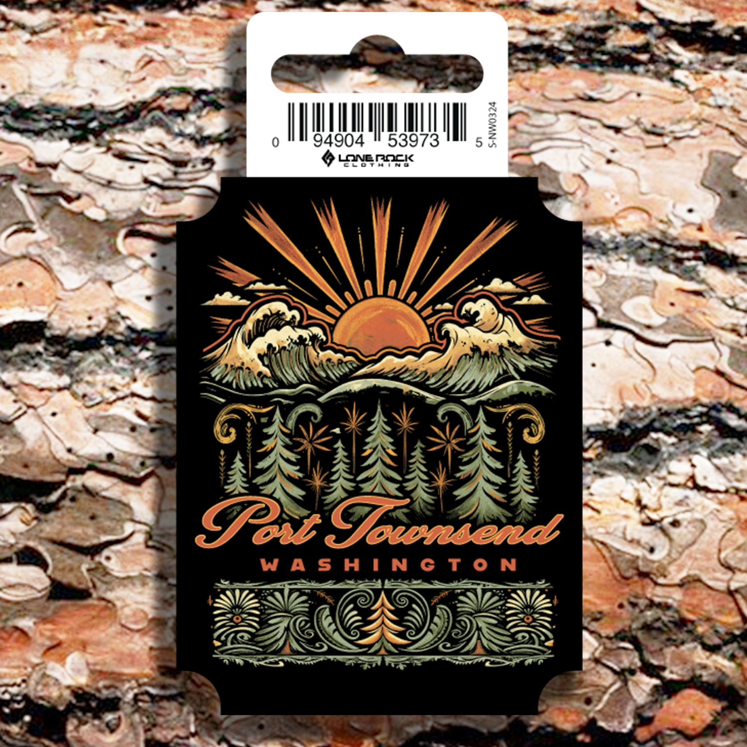 Port Townsend Sunrise Sticker