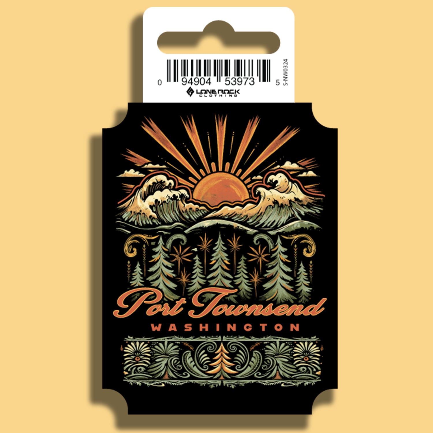 Port Townsend Sunrise Sticker