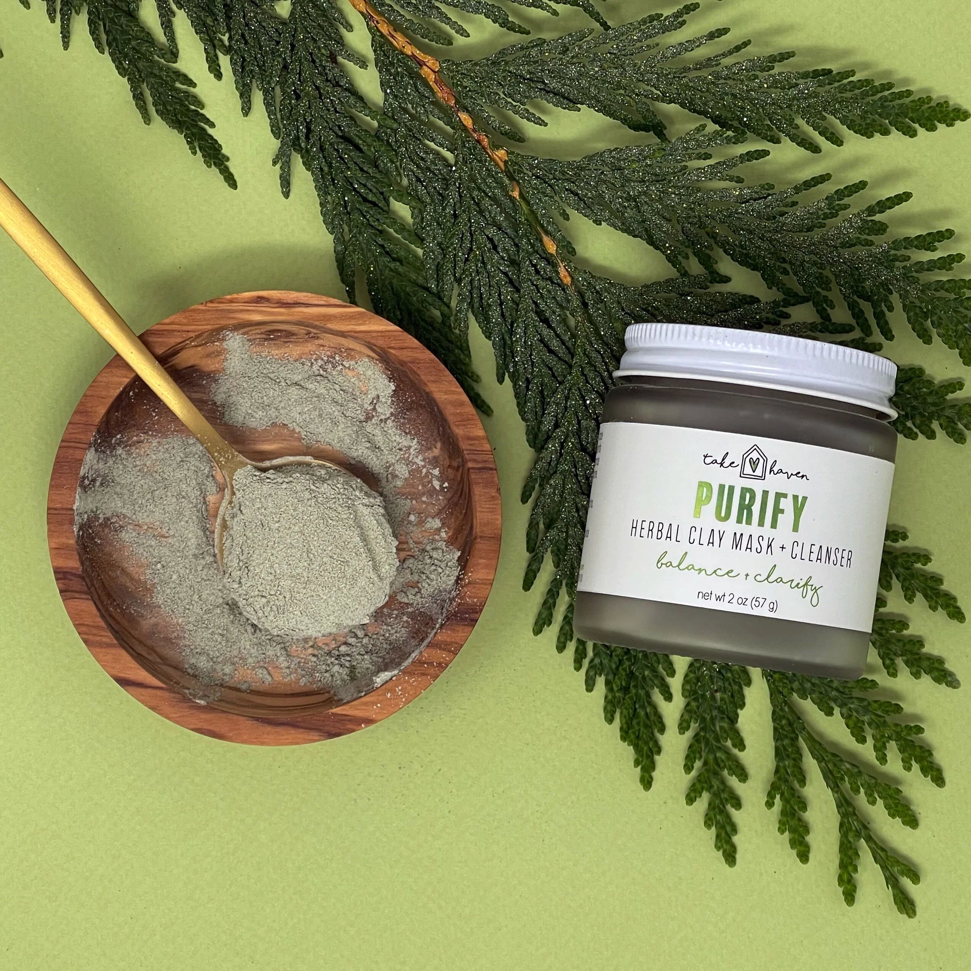 Purify Herbal Clay face mask