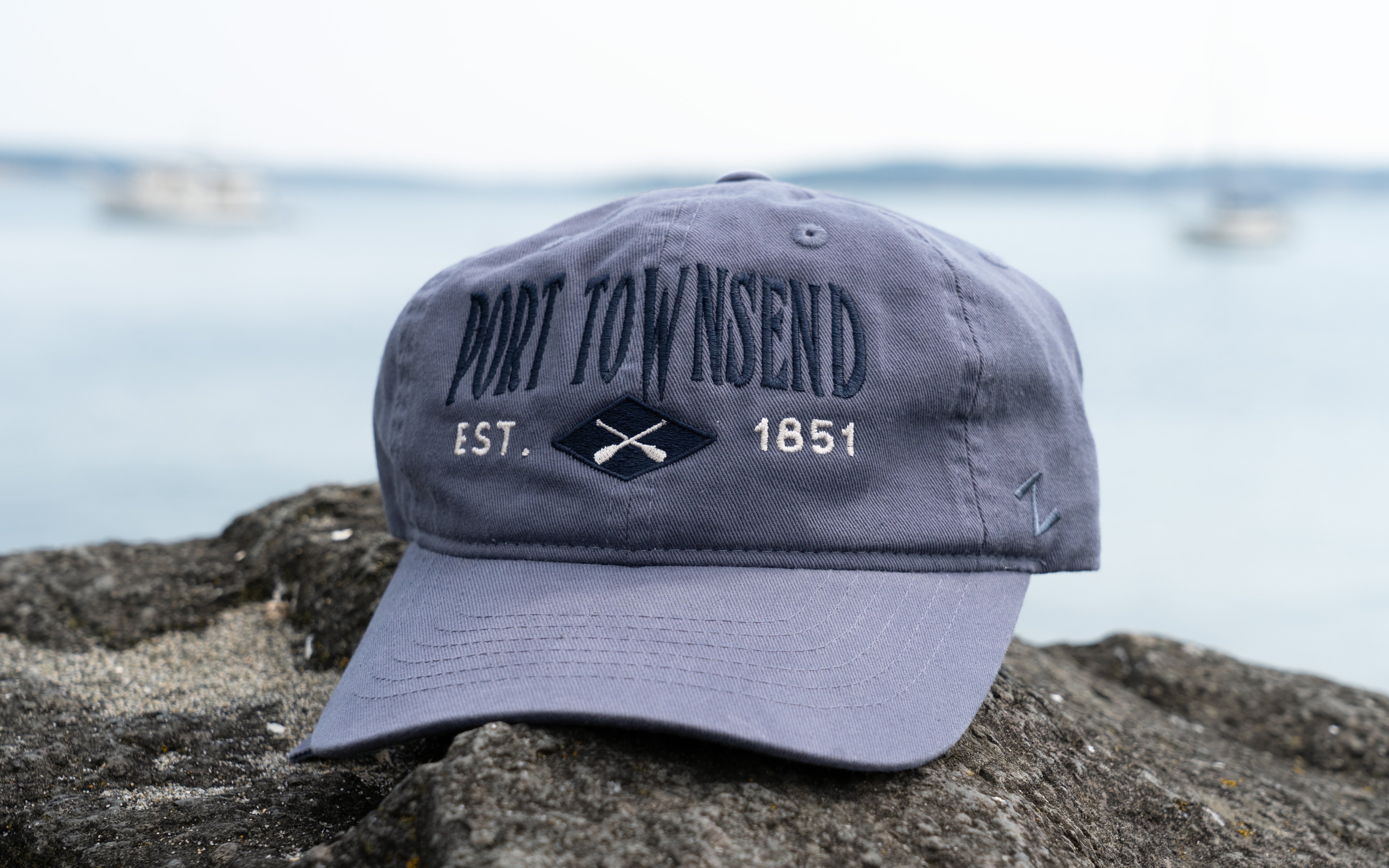 Port Townsend No Gears Paddle Embroidered Hat
