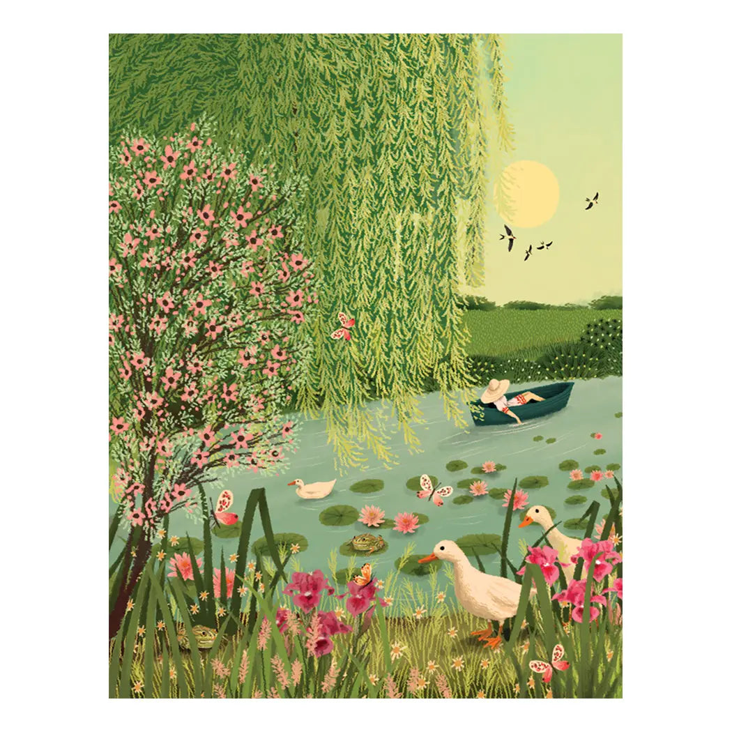 Peaceful Meadow Birthday Greeting Card