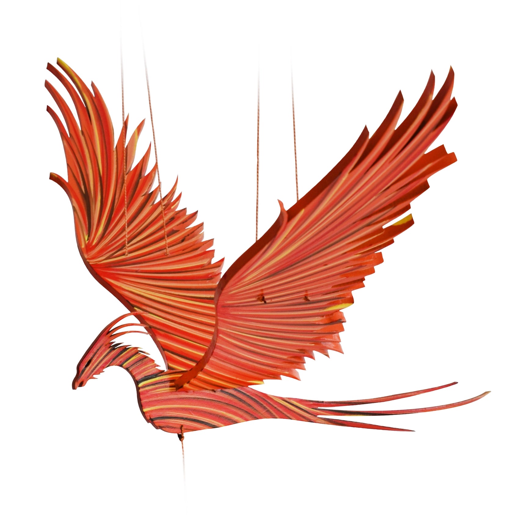Phoenix Firebird Flying Bird Mobile by Tulia's