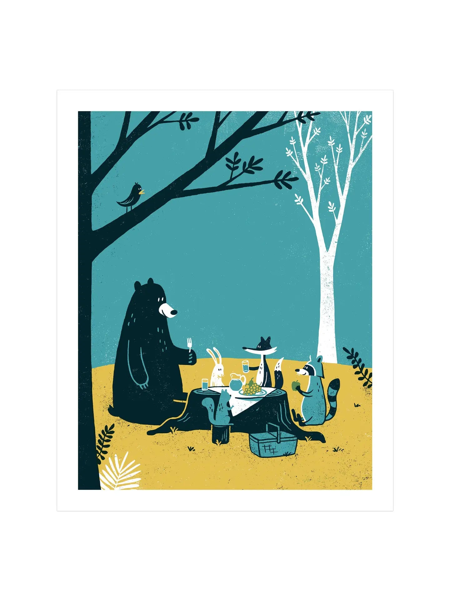 Picnic Art Print