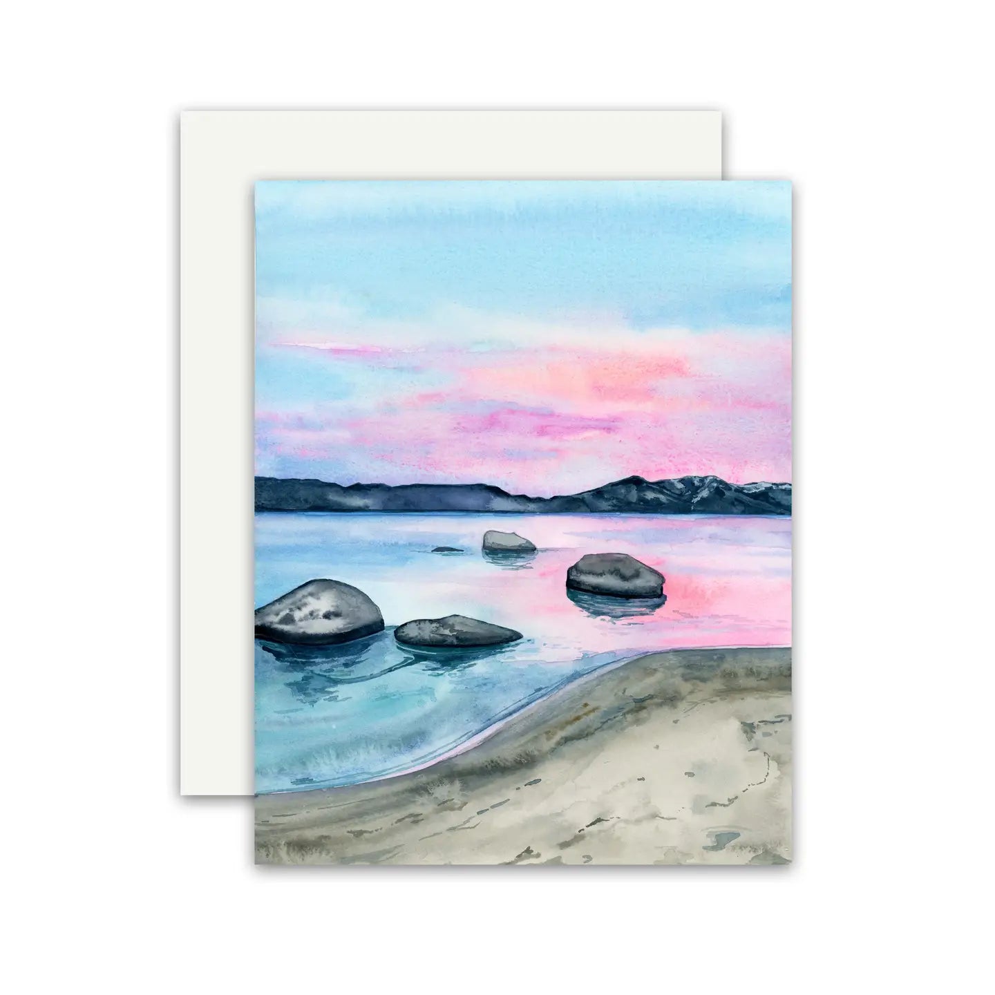 Pink Beach Card