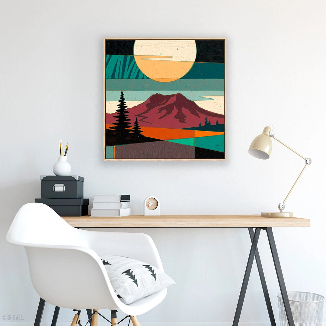 Pnwonderland: St. Helens Art Print