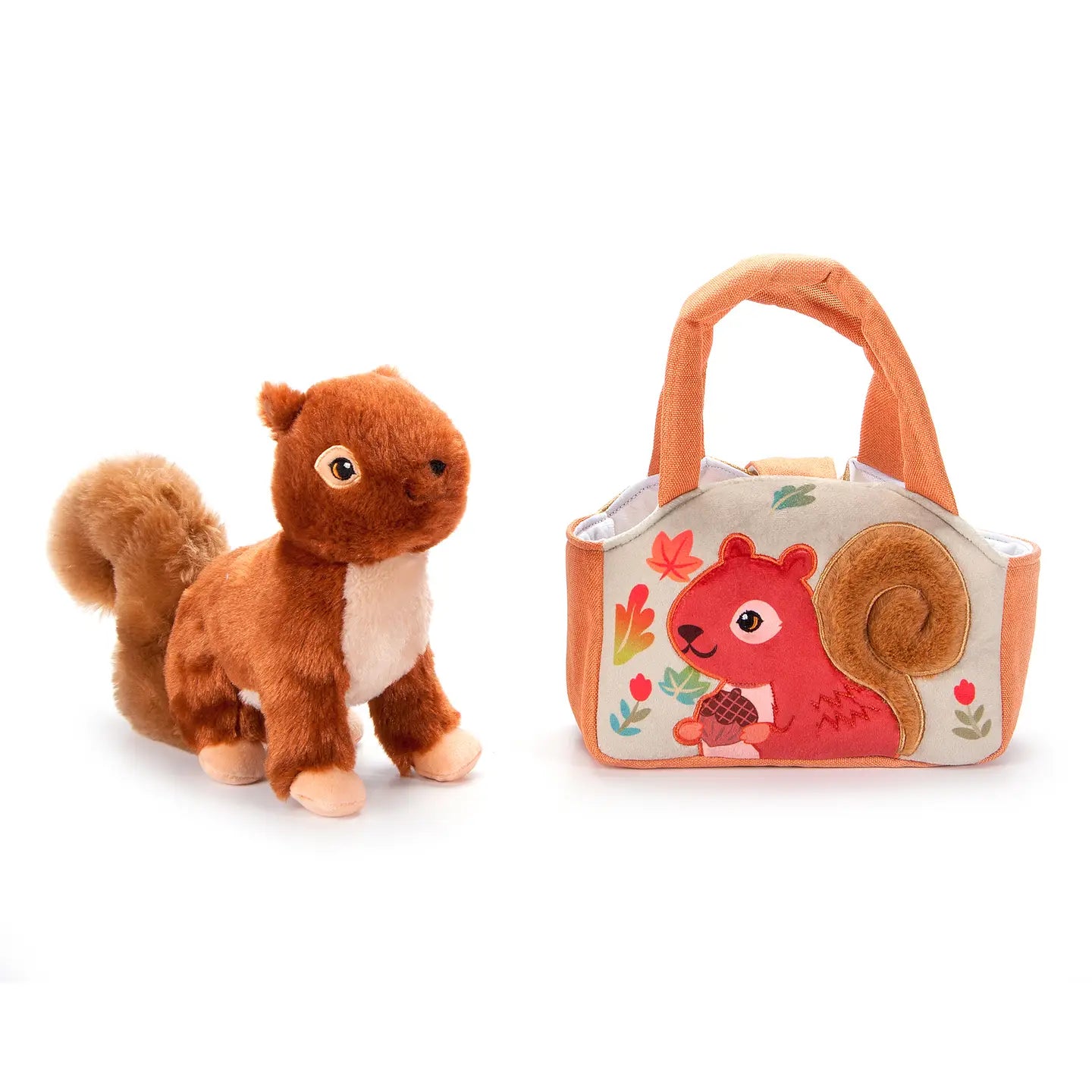 Plush Animal Set with Purse