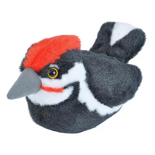 Audubon Ii Pileated Woodpecker Stuffed Animal W Sound 5.5"