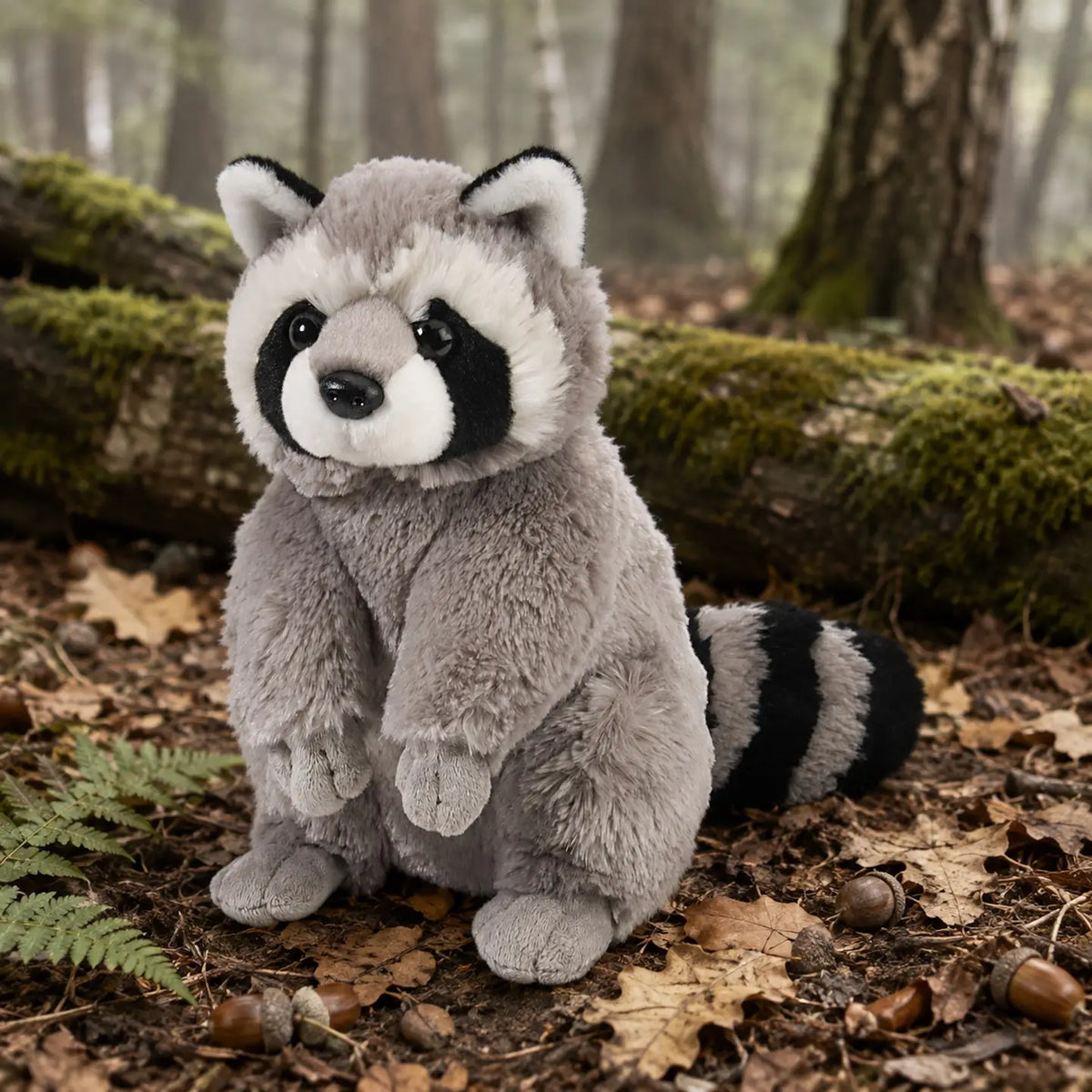 Ck Raccoon Stuffed Animal 12"