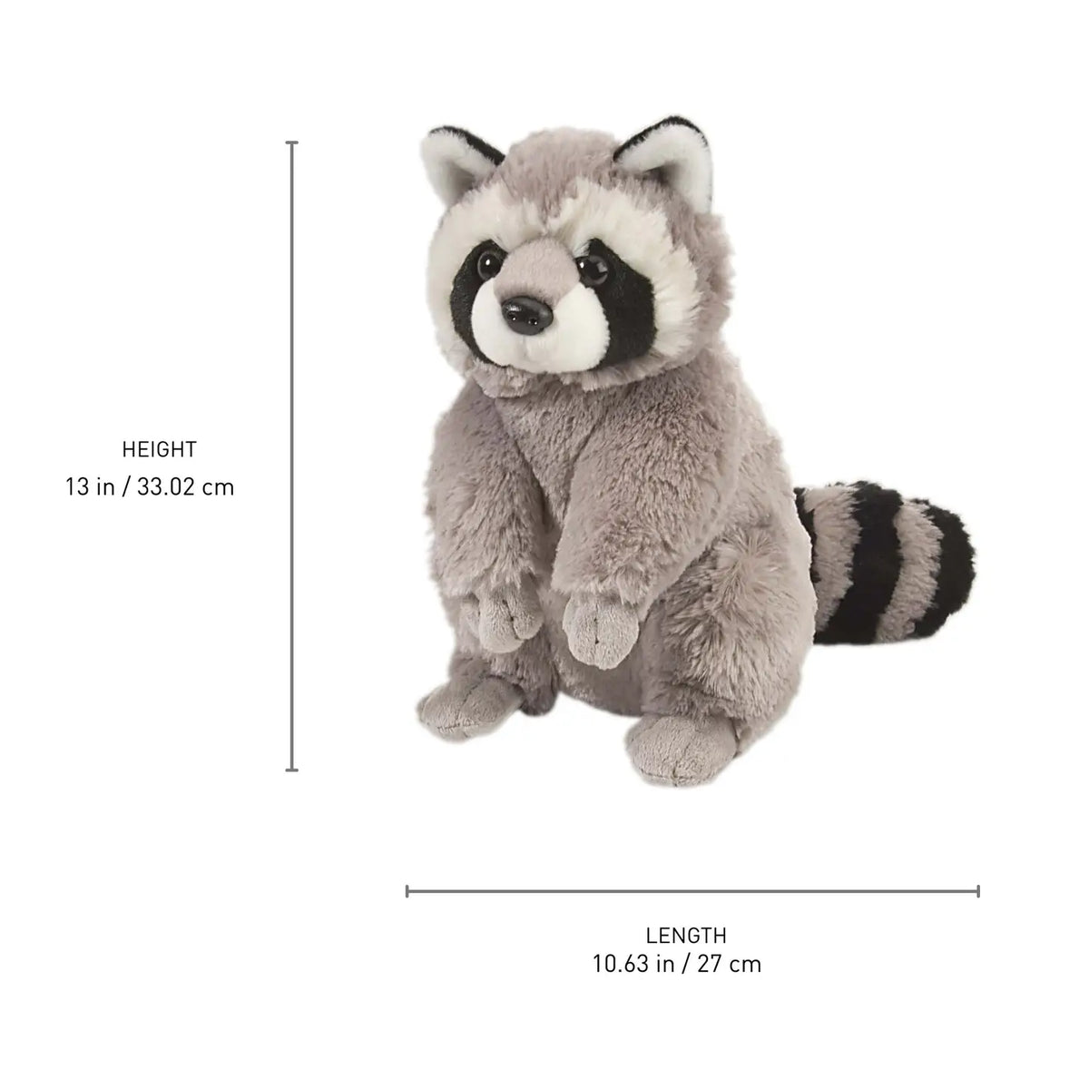 Ck Raccoon Stuffed Animal 12"