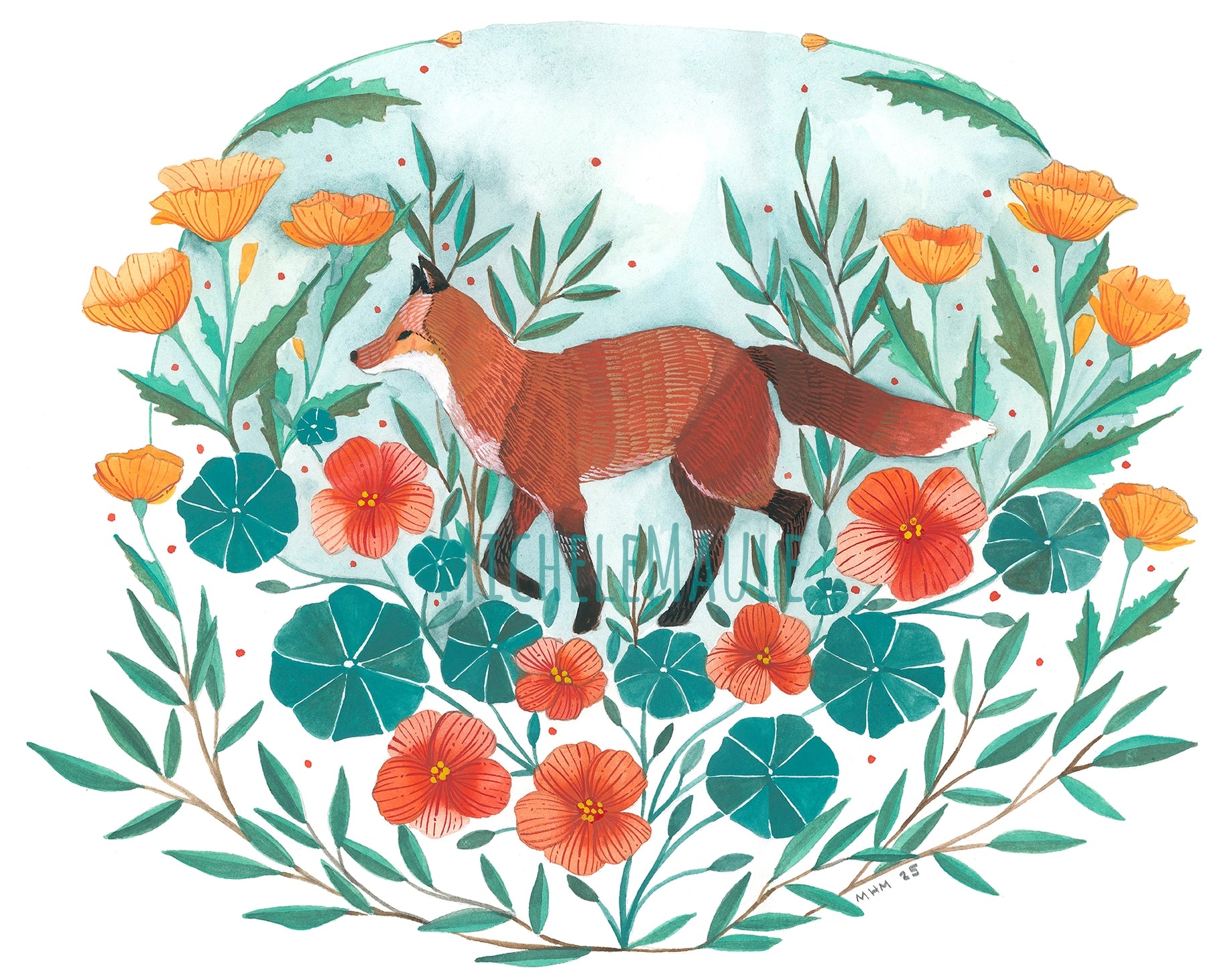 Fox Sticker