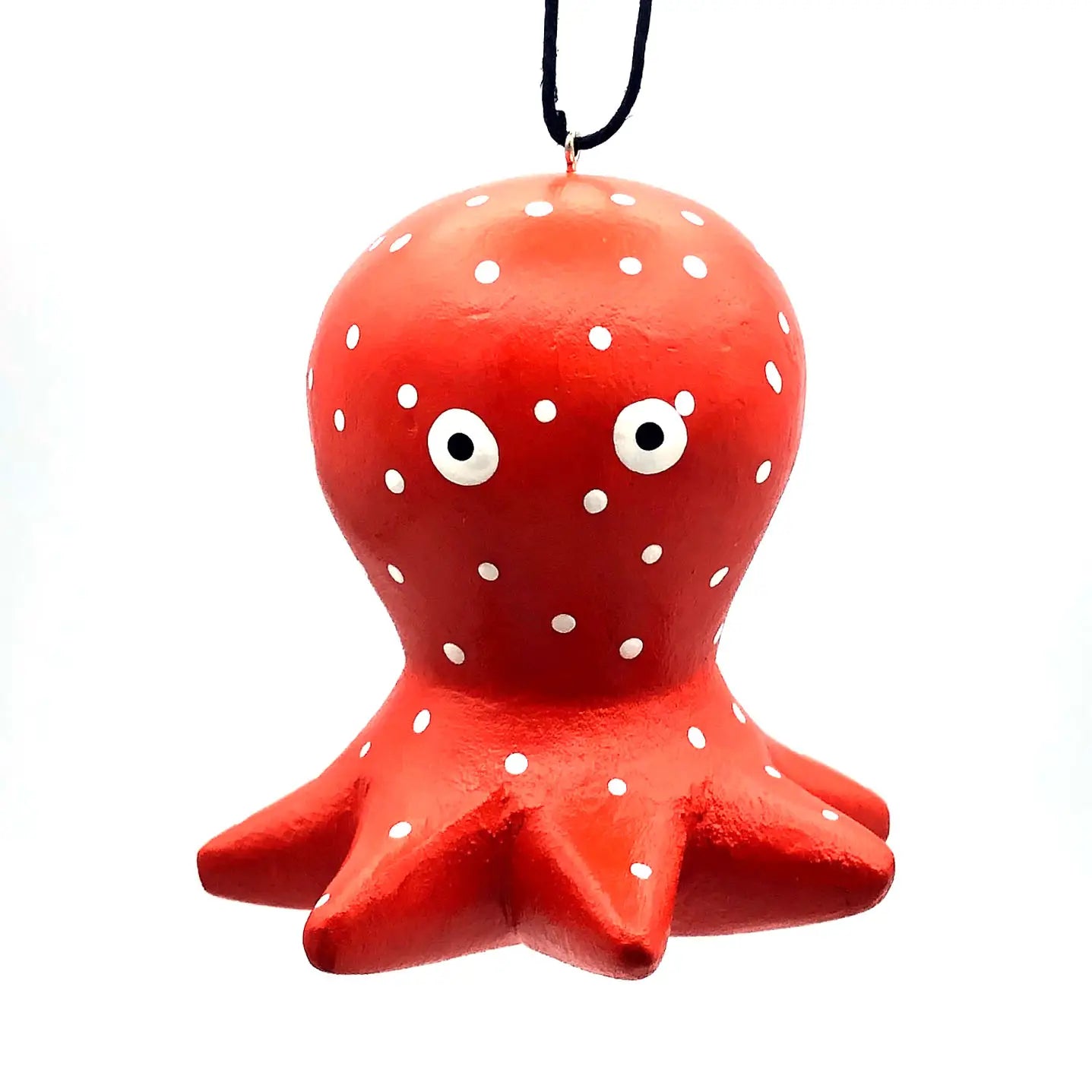 Whimsical Octopus Balsa Ornament