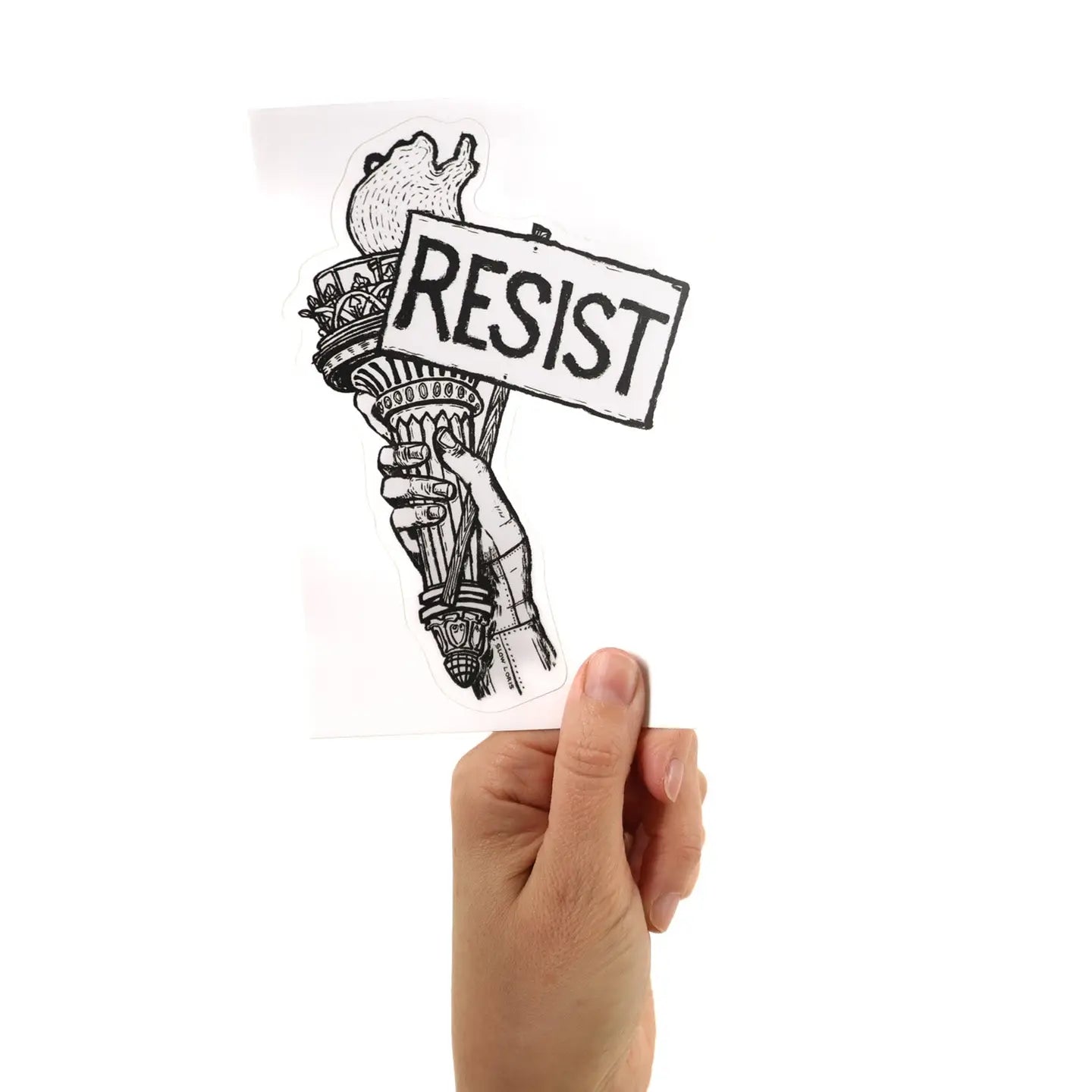 Resist Sticker