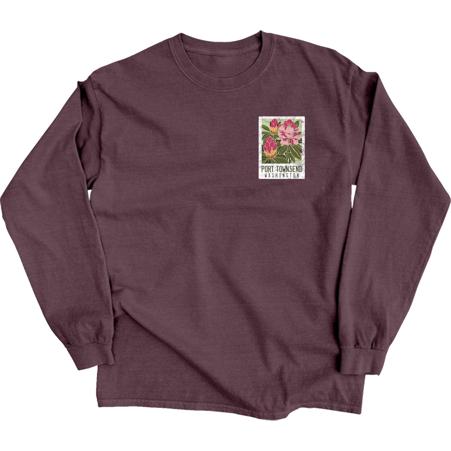 Port Townsend Rhododendron Long Sleeve Shirt | Vineyard
