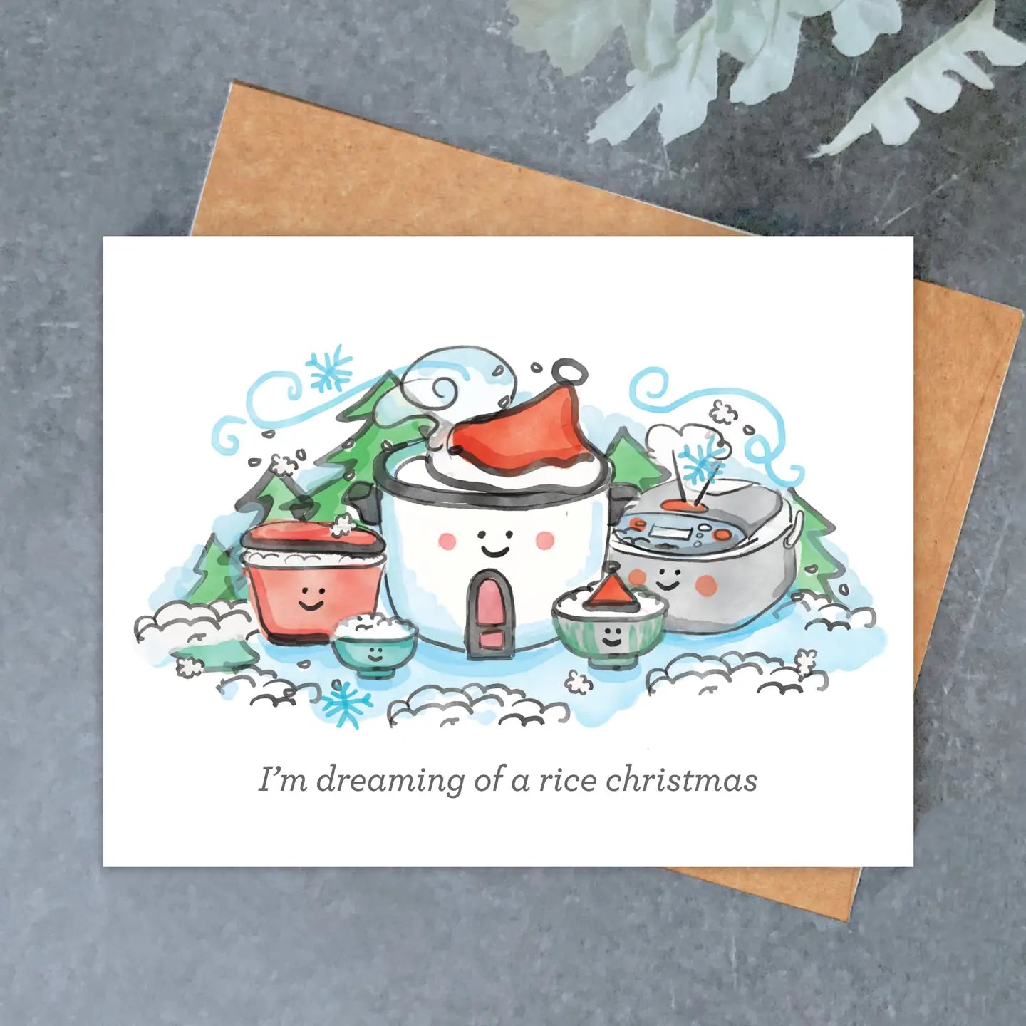 Rice Christmas Card
