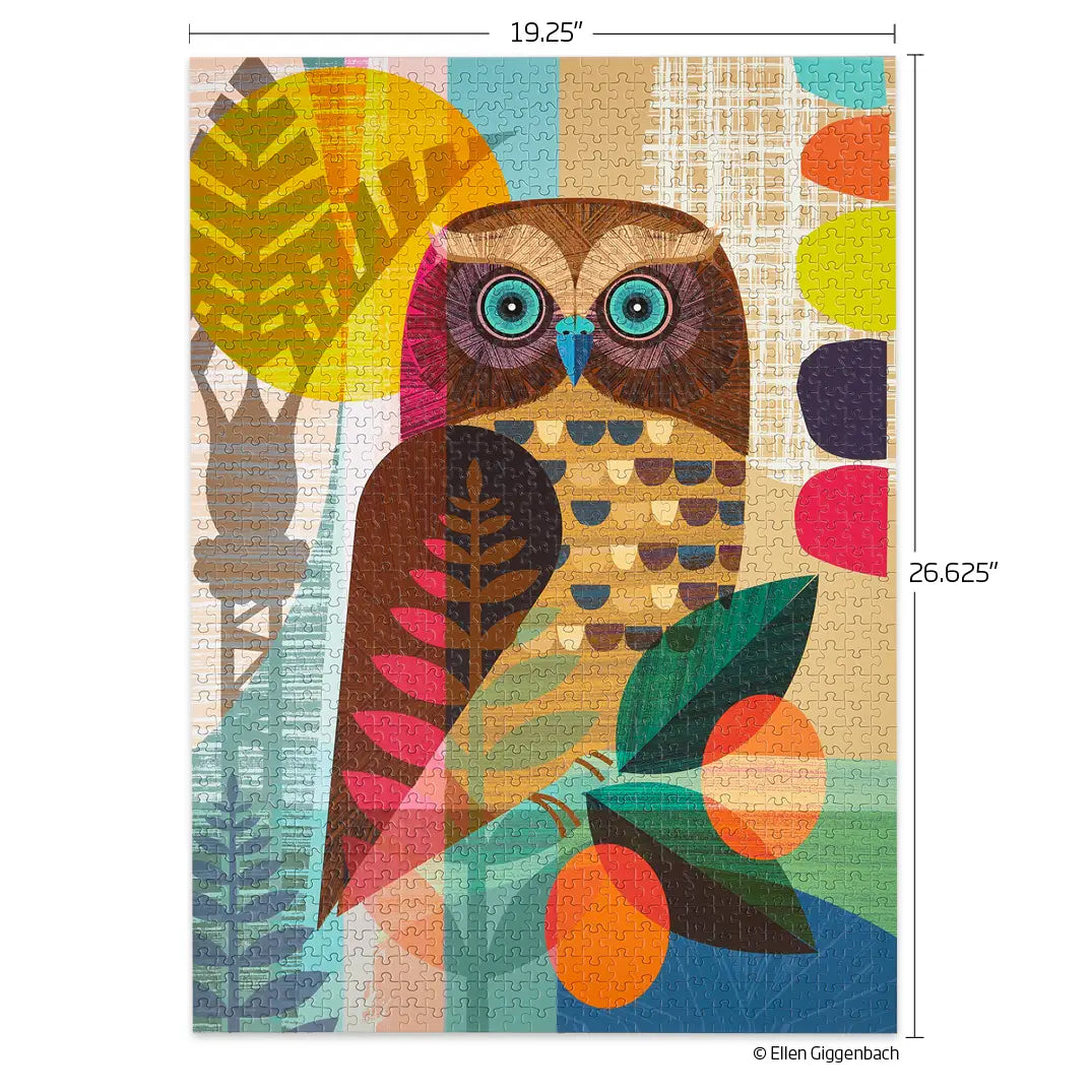Ruru Owl | 1000 Piece Jigsaw Puzzle