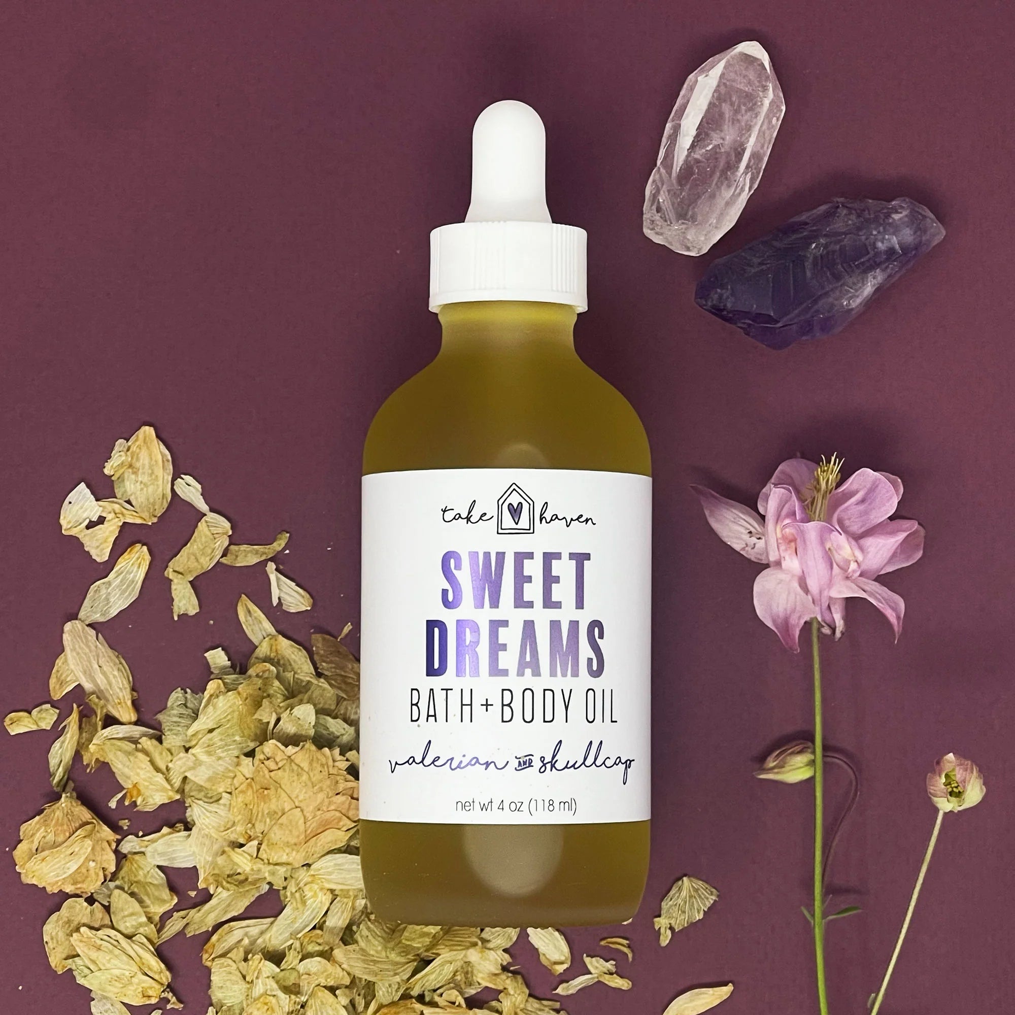 4 oz Sweet Dreams Bath + Body Oil