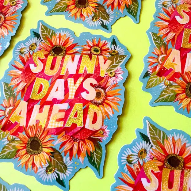 Sunny Days Ahead Sticker