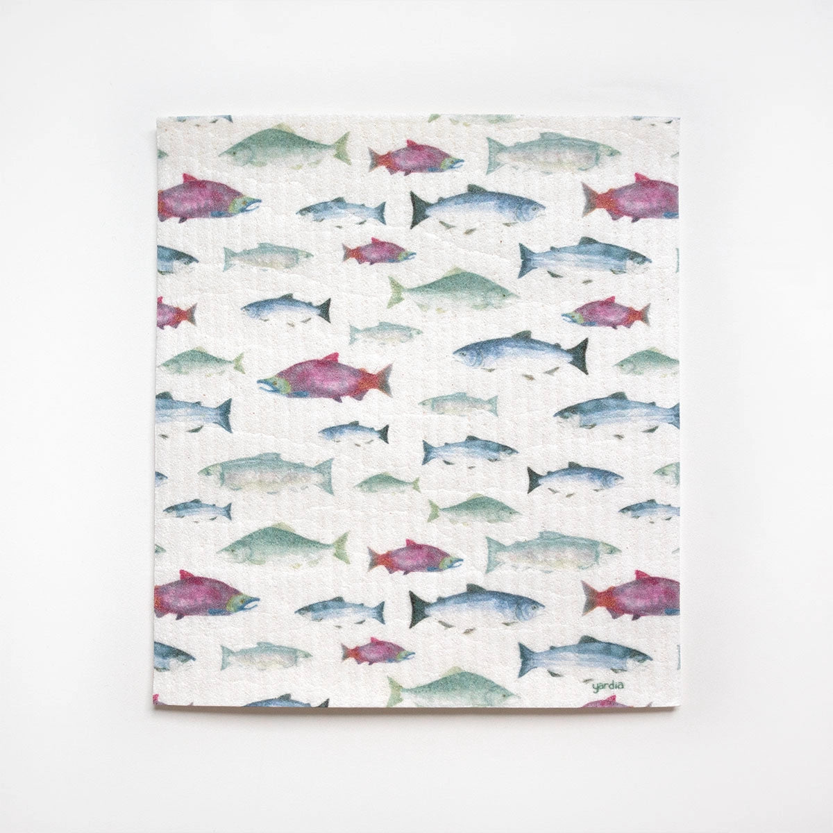 Salmon Sponge Cloth Swedish Dish Towel