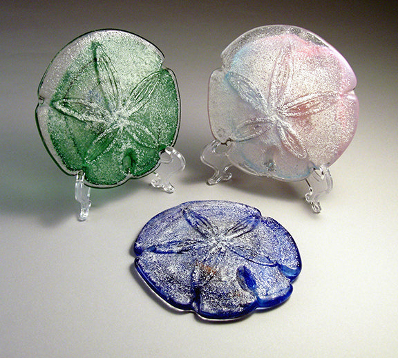 Glass Sanddollars