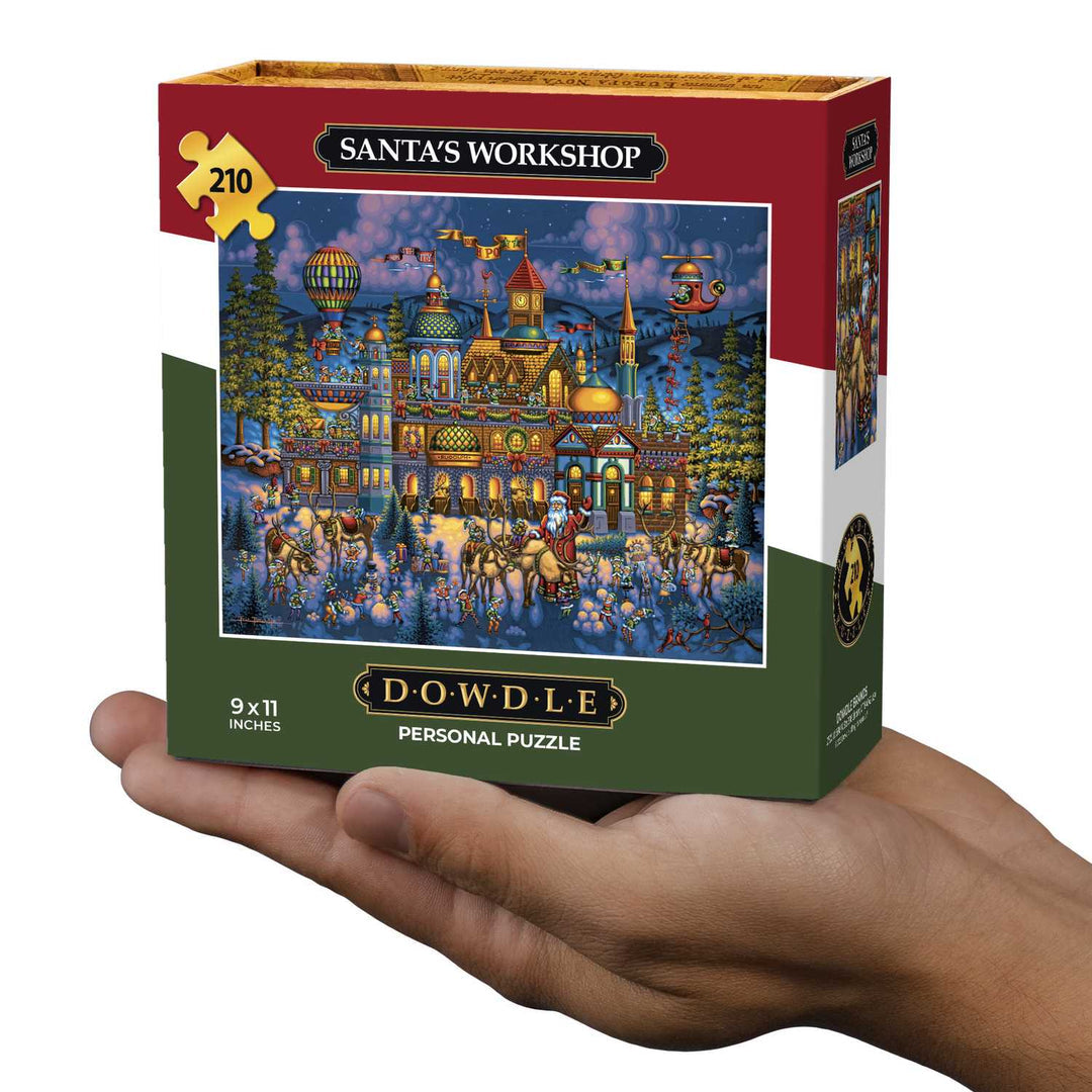 Santa's Workshop Personal PUZZLE - 210 Piece