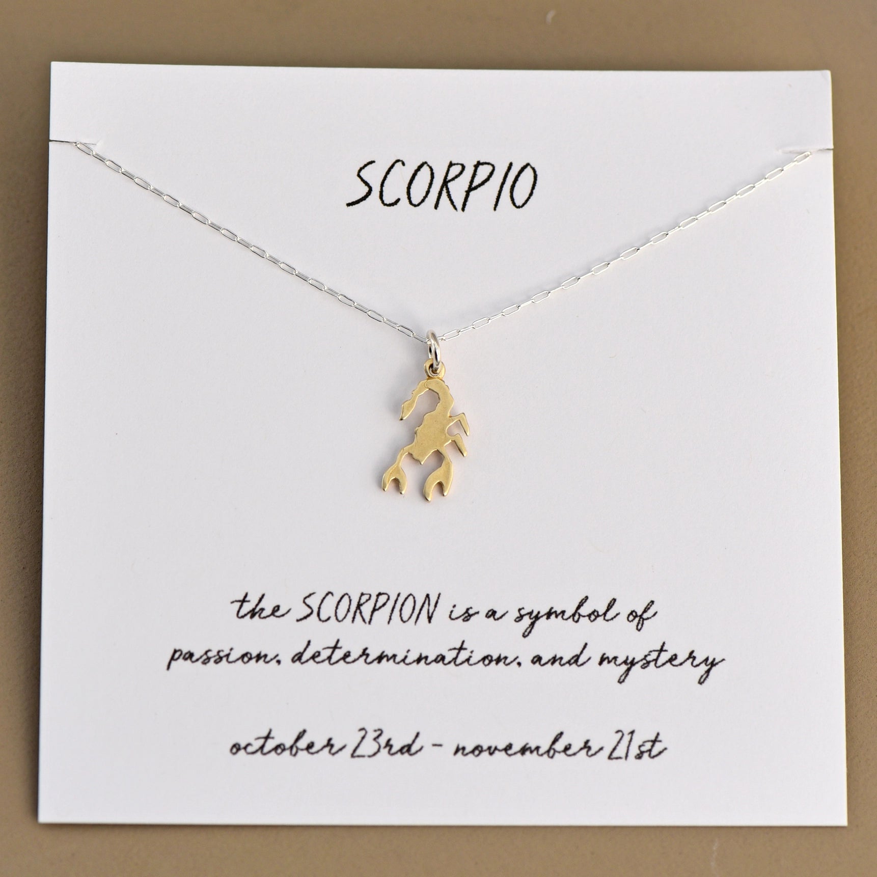 Zodiac Necklaces