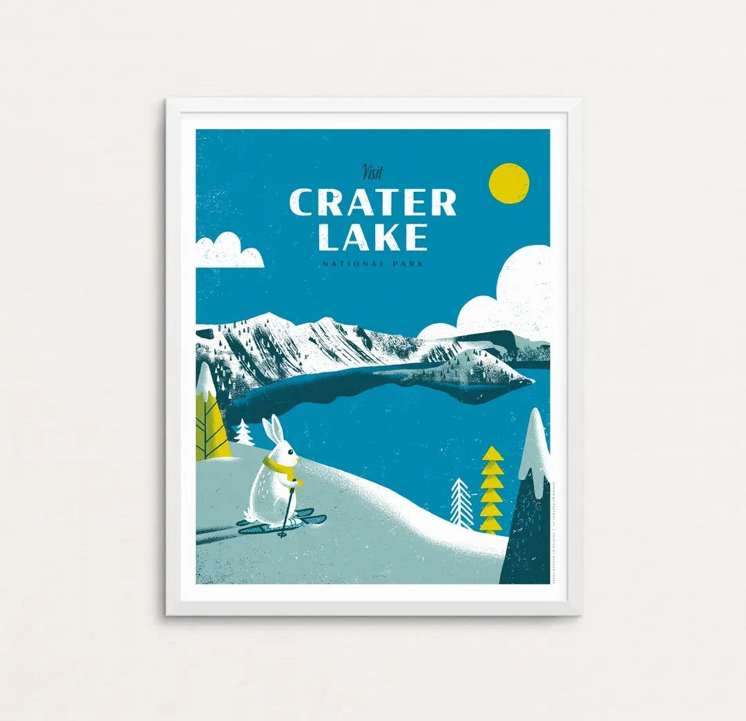 Crater Lake Art Print