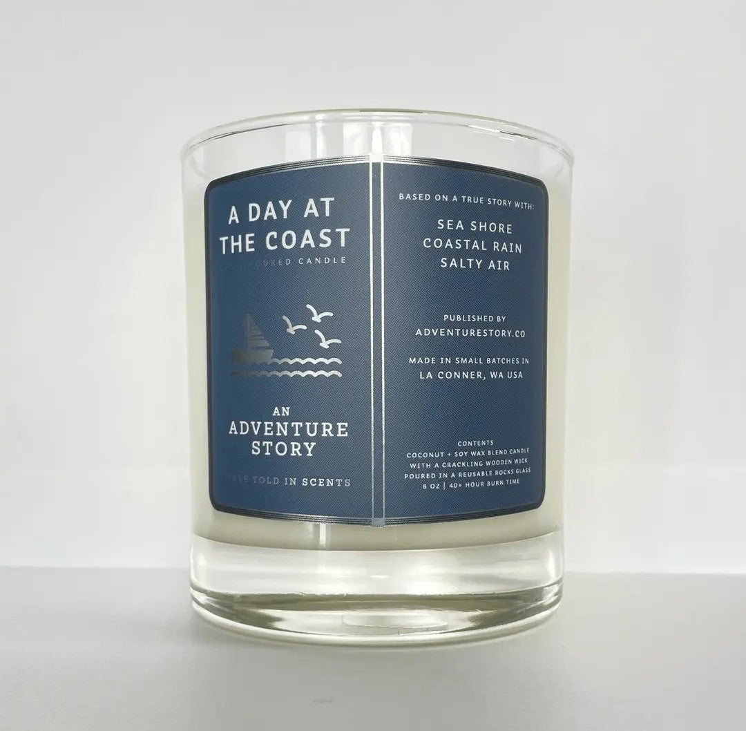 A Day at the Coast Candle