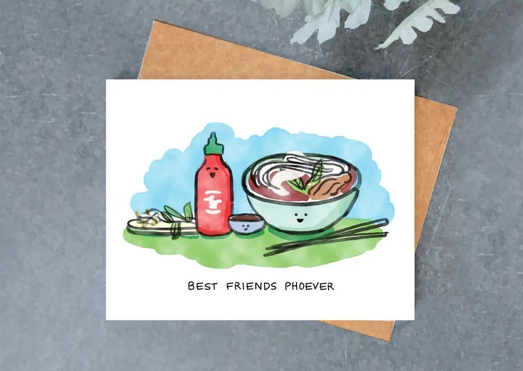 Best Friends Phoever Greeting Card