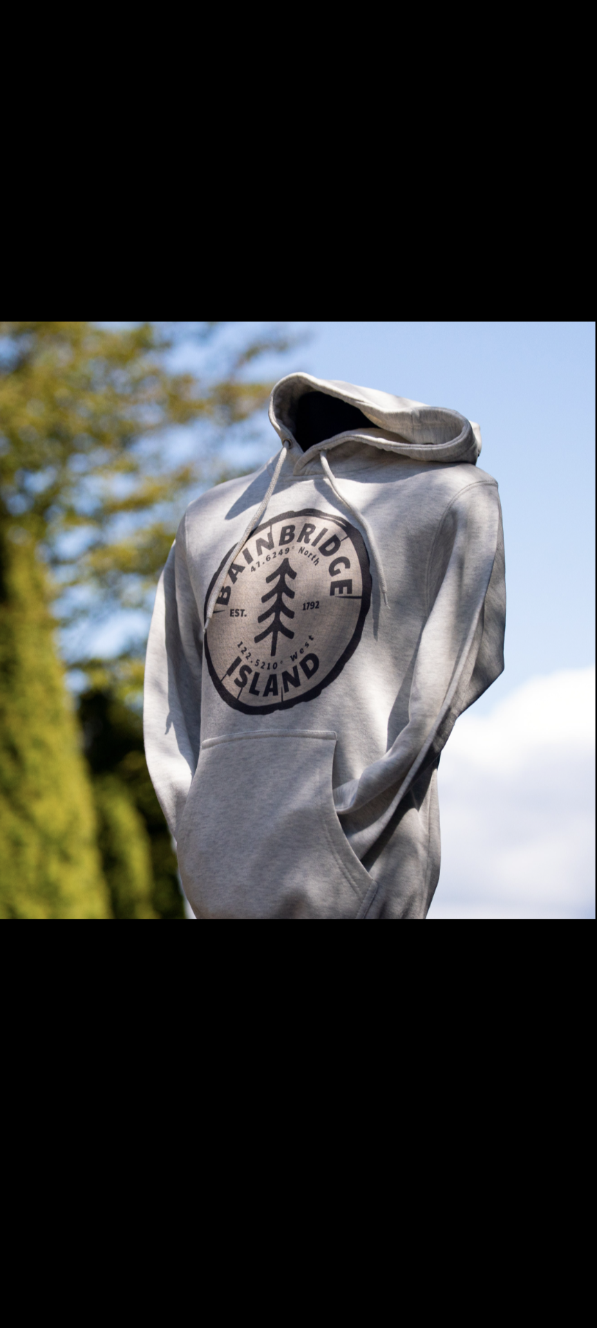 Port Townsend Tree Ring Hoodie