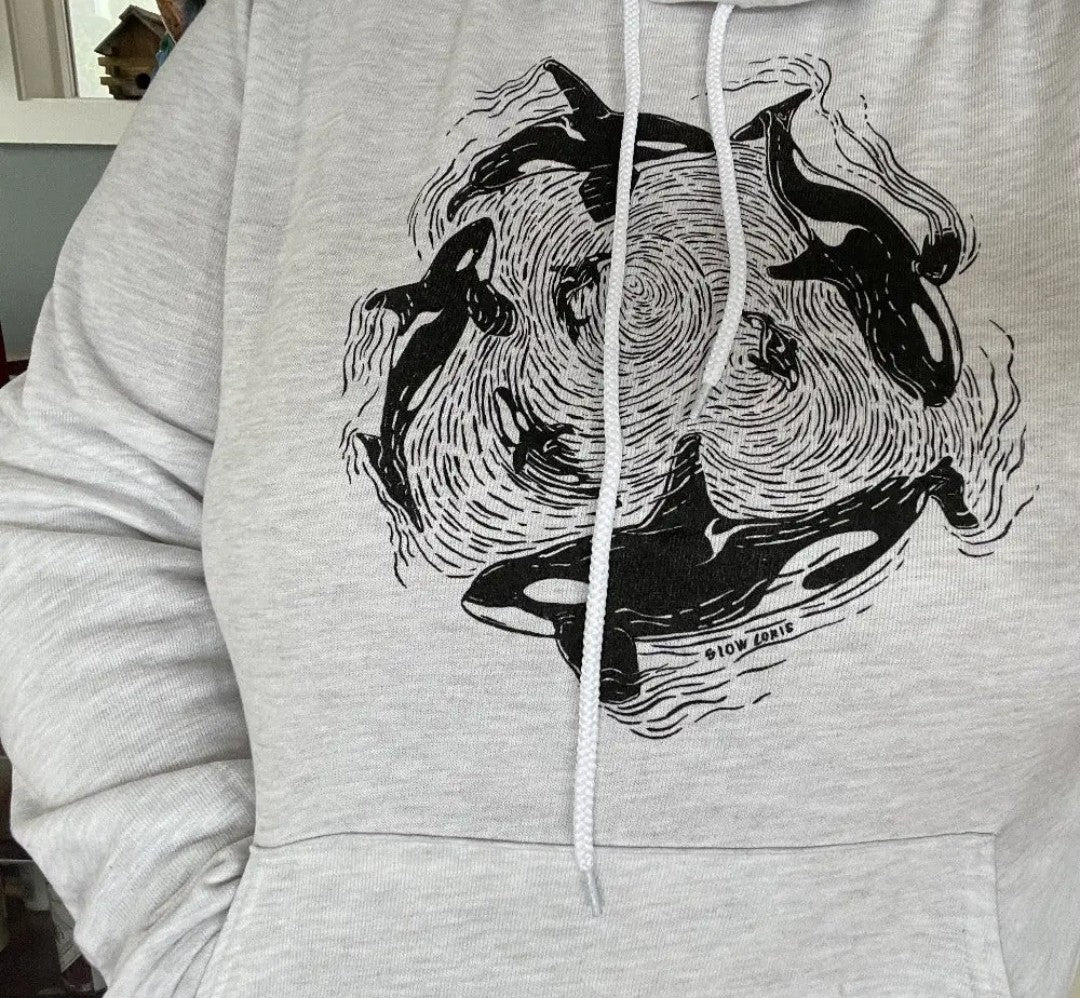 Port Townsend Orca Pod Pullover