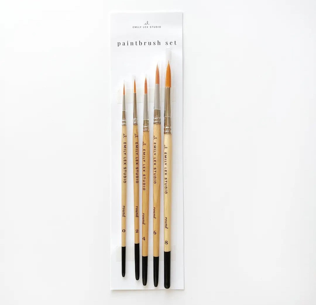 Watercolor Brush Set- Emily Lex